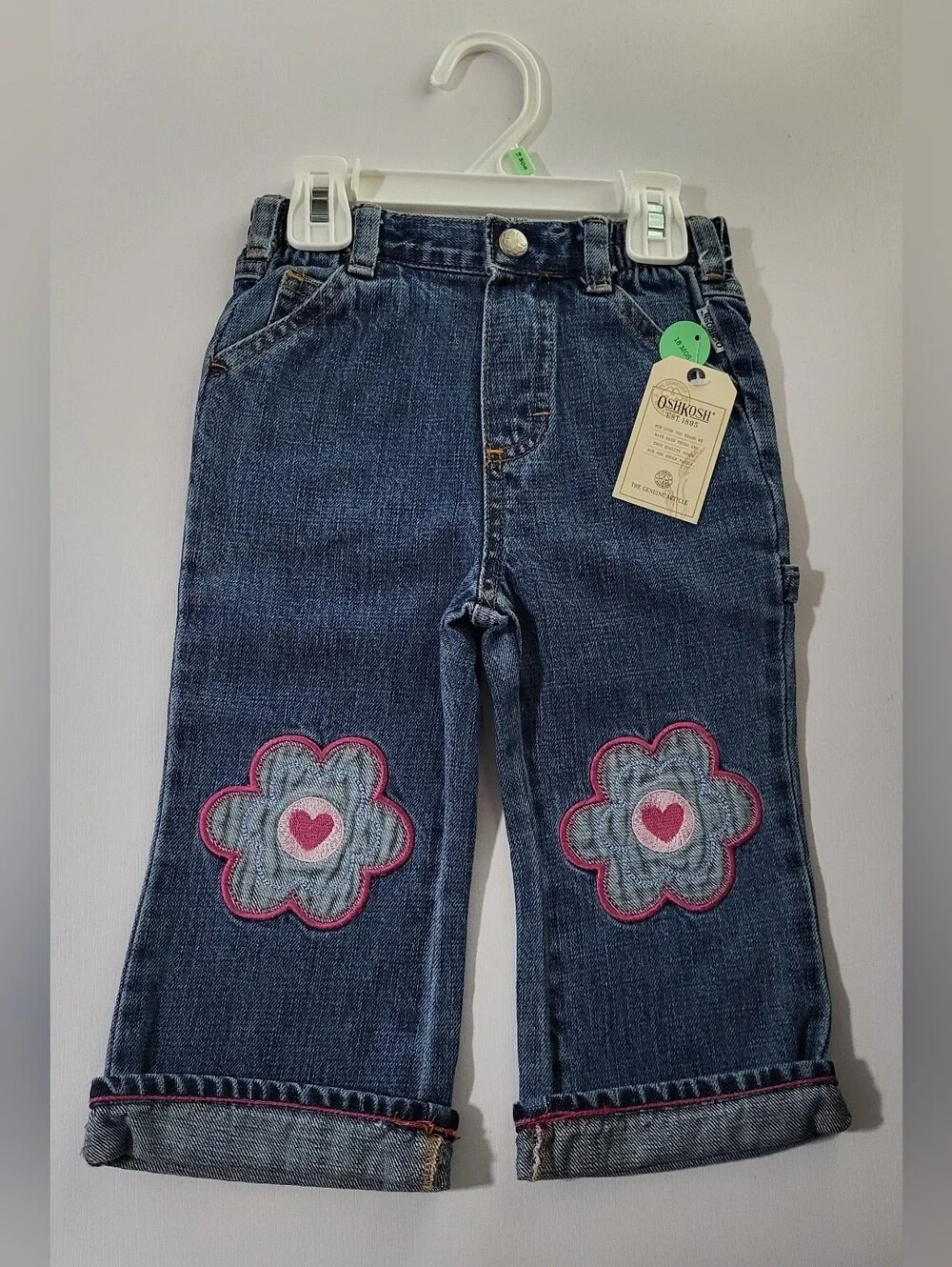 HTF NWT OshKosh 18 months Jeans Y2K